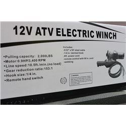 2000LB ELECTRIC WINCH