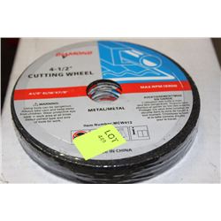 PK OF 10 DIAMOND 4.5" GRINDING WHEELS