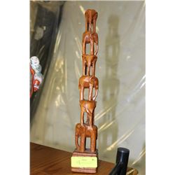 CARVED ELEPHANT PYRAMID