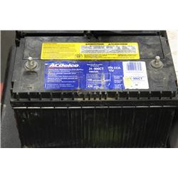 AC DELCO 950 CCA 12 VOLT BATTERY X2