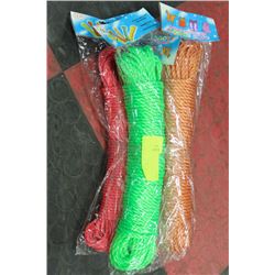 BUNDLE OF 4 ASST ROPE
