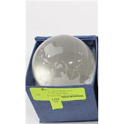CRYSTAL WORLD GLOBE