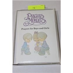 PRECIOUS MOMENTS PRAYERS FOR BOYS AND GIRLS