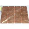 Image 1 : SHEET OF 8 1oz. PURE COPPER BARS
