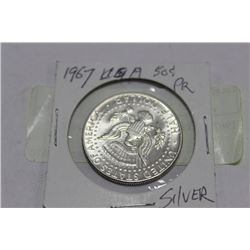 1967 SILVER U.S. HALF DOLLAR