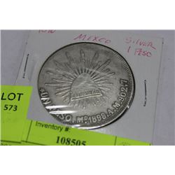 1898 SILVER PESO