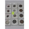 Image 1 : 12 ASSORTED WORLD COINS