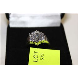 SILVER .925 AMETHYST RING