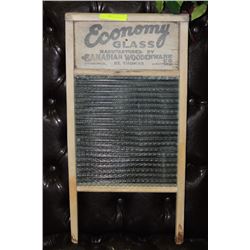 ECONOMY GLASS VINTAGE WASH BOARD
