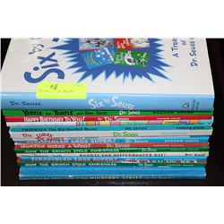 COLLECTION OF 14 DR SEUSS BOOKS