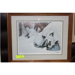 GS HEATH 272/1950 LTD ED WOLF PRINT