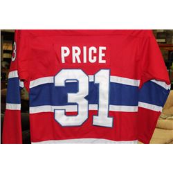 CAREY PRICE MONTREAL CANADIANS REEBOK JERSEY