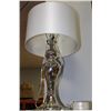 Image 1 : CHROME TABLE LAMP