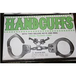 PAIR OF NEW HANDCUFFS