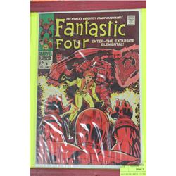 WOOD FRAMED 12 CENT MARVEL FANTASTIC FOUR