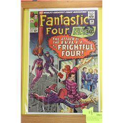 WOOD FRAMED 12 CENT MARVEL FANTASTIC FOUR