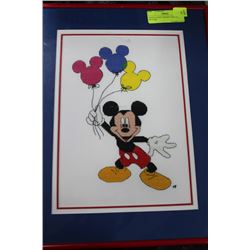 NEEDLE POINT MICKEY MOUSE PICTURE
