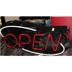 NEON OPEN SIGN