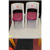 Image 1 : STEP2 FOLDING CHILD'S TABLE AND 2 CHAIRS