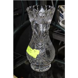 LARGE CRYSTAL VASE