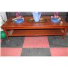 Image 3 : VINTAGE WOOD COFFEE AND END TABLE