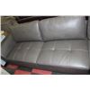 Image 3 : NEW GREY LEATHER 2 PC SECTIONAL