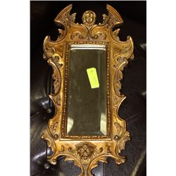 ESTATE GOLD TONE MIRROR