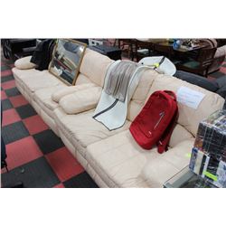 ESTATE HIGH QUALITY LEATHER LAZY-BOY SOFA