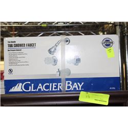 NEW IN BOX 'GLACIER BAY'  TUB/ SHOWER/ FAUCET SET