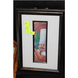 FRAMED CHEF PICTURE