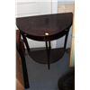 Image 1 : HALF MOON TABLE W 2 DRAWERS