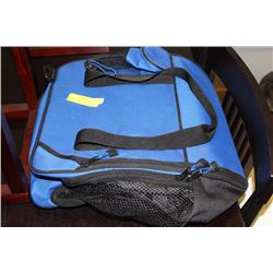 BLUE & BLACK CARRY-ALL BAG