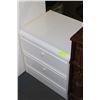 Image 1 : WHITE 2 DRAWER NIGHTSTAND