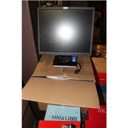 BOX OF 4 IBM THINK VISION 17" LCD MONITORS