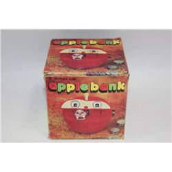 VINTAGE APPLE PIGGY BANK
