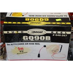 NEW SELF LOADING AIR HOSE ON REEL