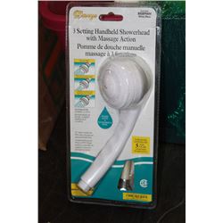 NEW HANDHELD MASSAGING SHOWERHEAD