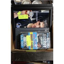 TWO NHL OFFICIAL PICTURES/WAYNE GRETZKY BOOK/VHS