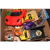 Image 1 : BOX W/ DIE CAST CARS & TONKA TRUCKS, ETC.