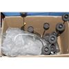 Image 1 : BOX OF ASSORTED CANDLE HOLDERS/ LAMPS