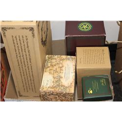 BOX OF ASSORTED COLLECTIBLE FIGURES