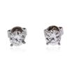 Image 1 : 14KT White Gold 0.63 ctw Diamond Stud Earrings