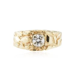 10KT Yellow Gold 0.33 ctw Diamond Ring