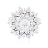 Image 1 : 14KT White Gold 2.64 ctw Diamond Ring