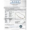 Image 3 : 14KT White Gold 39.46 ctw Multicolor Sapphire and Diamond Necklace