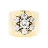 Image 1 : 14KT Yellow Gold 1.55 ctw Diamond Ring