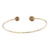 Image 3 : 14KT Rose Gold 0.54 ctw Diamond Bangle Bracelet