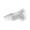 Image 2 : 14KT White Gold EGL USA Certified 2.29 ctw Diamond Ring