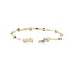 Image 3 : 14KT Yellow Gold 0.45 ctw Diamond Bracelet