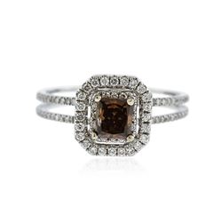 14KT White Gold 0.81 ctw Diamond Ring